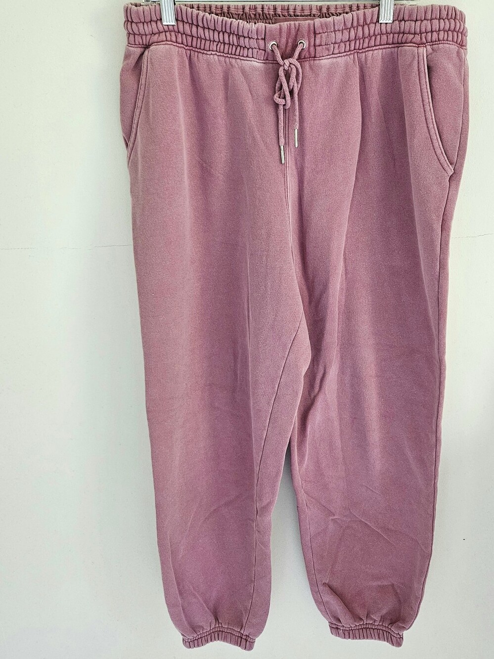 A&F Soft AF Rose Jogger French Terry Max Essentials Sweatpants